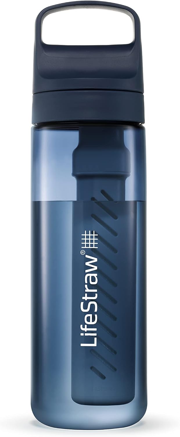 LifeStraw Go Series 22 oz gefilterte Wasserflasche aus dem Ägäischen Meer